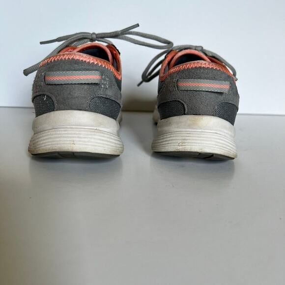 NEW BALANCE 511 running shoe, gray & peach women's size 7 - Picture 5 of 8